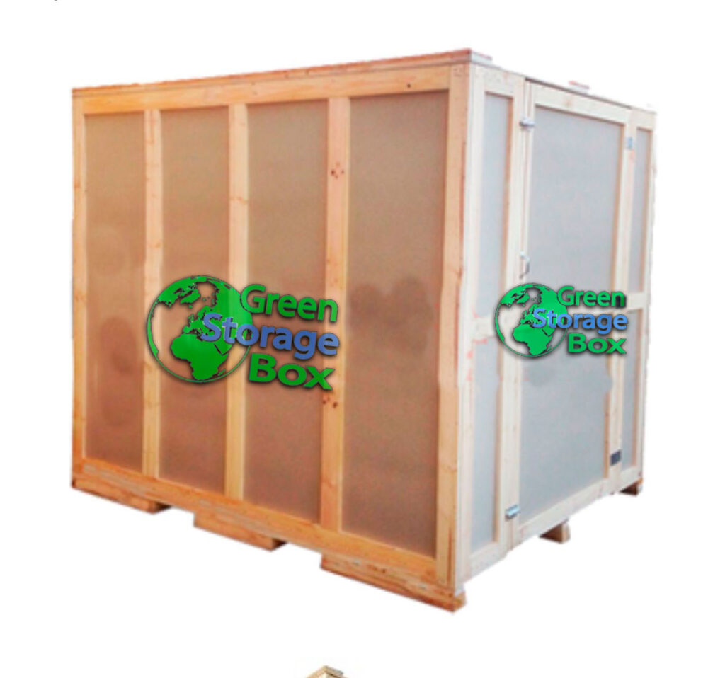 guardamuebles-Green-Storage-Box