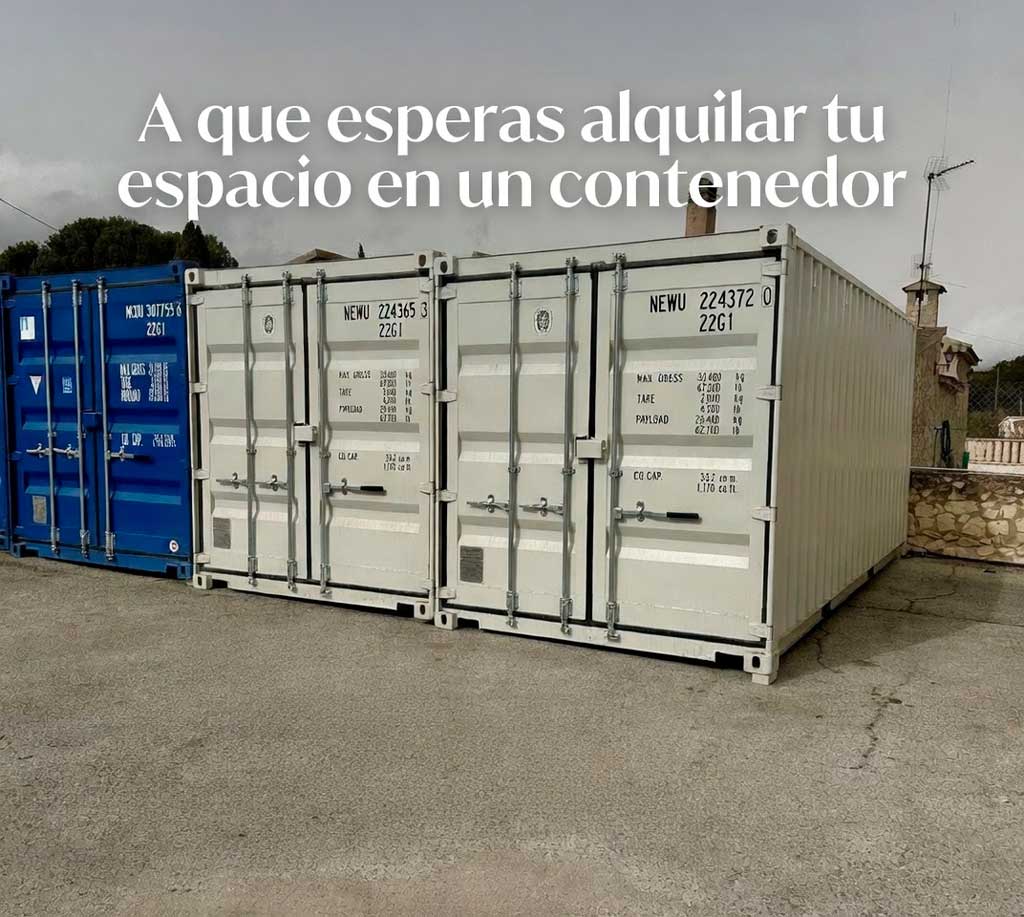 Lee más sobre el artículo Almacenamiento en Contenedores en San Vicente del Raspeig